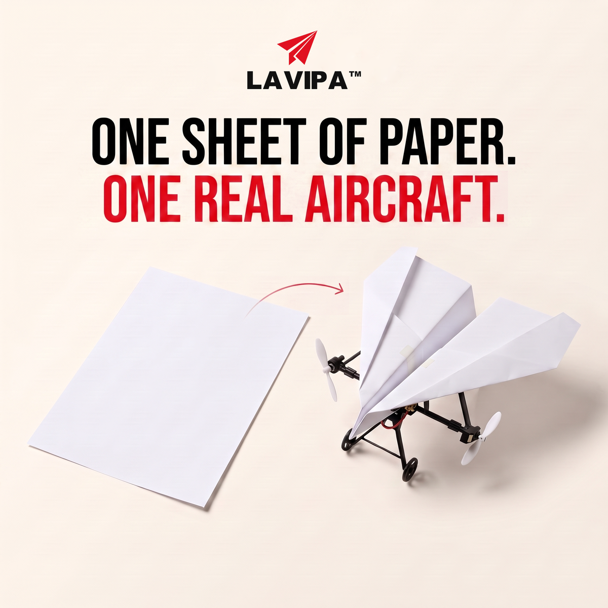 Lavipa™ RC Paper Airplane Kit
